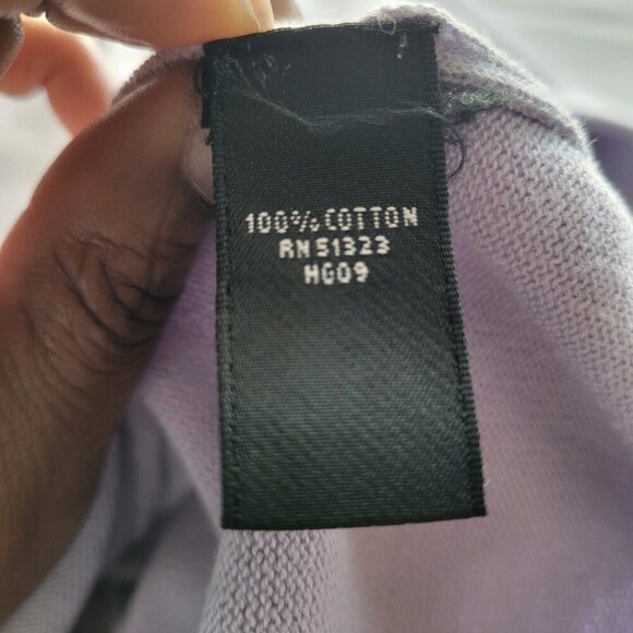 Josephine Chaus Light Purple Floral Swirl Tunic (Size: XL) - Picture 5 of 14